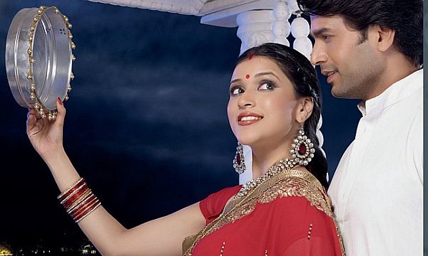 Indian women celebrate Karva Chauth