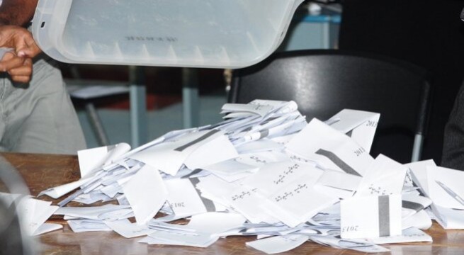 20 held for showing ballot slip in Maldives