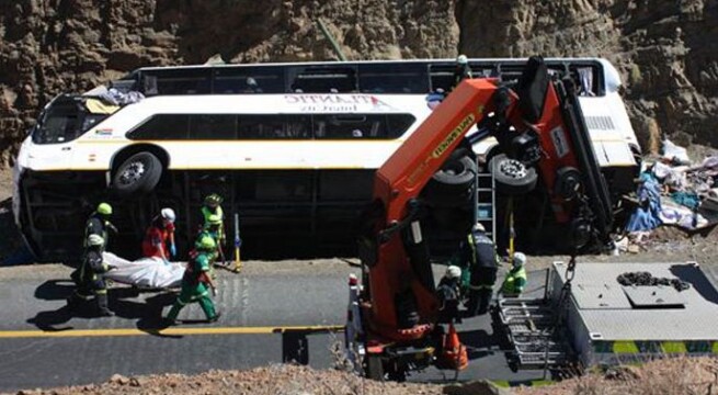 29 killed in South Africa bus accident