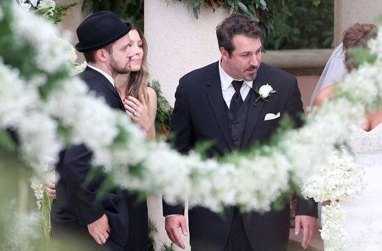 N'Sync member reunite for Kirkpatrick's wedding