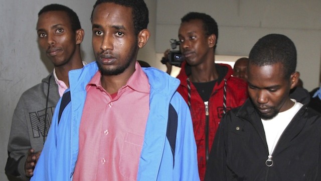 Four men charged with Westgate mall attack appear in Kenyan court