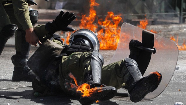 General strike against austerity hits Greece