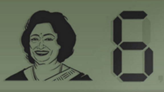 Google Doodle commemorates birthday of `human computer` Shakuntala Devi