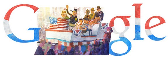 Google Doodle honours world war heroes on Veterans Day