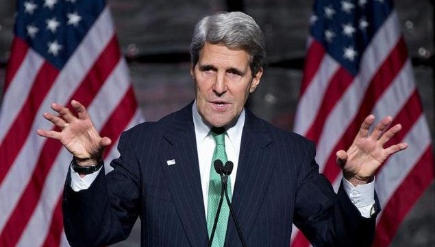 Kerry holds talks with Foreign Secretary