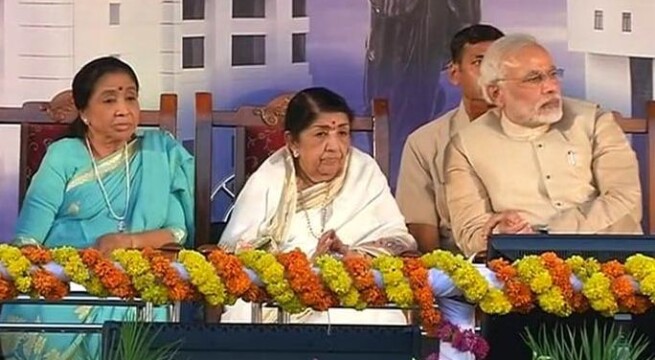 Congress, BJP lock horns over Lata Mangeshkar’s support for Modi