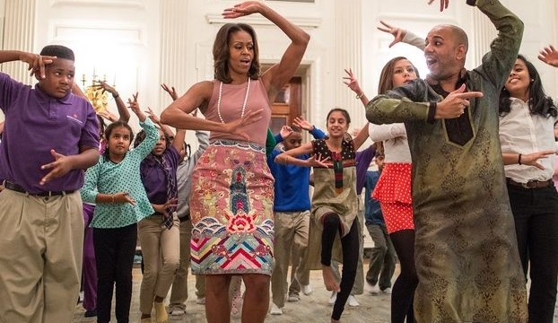 Michelle Obama celebrates Diwali with Bollywood dance moves