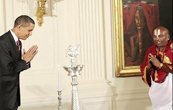 Obama wishes Indians 'Happy Diwali and Saal Mubarak'