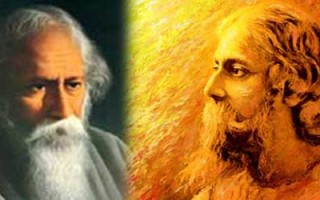Sand sculpture marks Tagore's Nobel Prize centenary