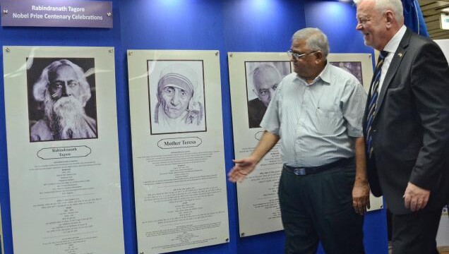 Rabindranath Tagore's memorial wall inaugurated