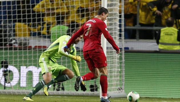 Ronaldo's hat trick sends Portugal to World Cup