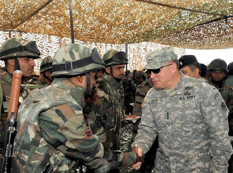 US seeks strong military-to-military ties with India