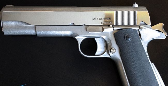 World’s first 3D printed metal gun revealed!