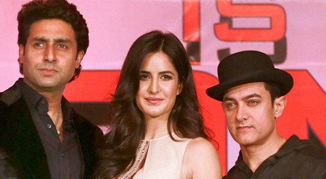 Aamir, Abhishek, Katrina and Uday promote 'Dhoom 3'