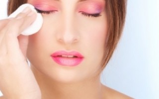 Remove make-up with care