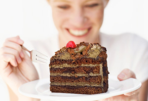 Want to stay slim? Stop worrying about eating cakes