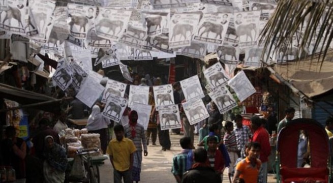 India backs Bangladesh elections, slams violence