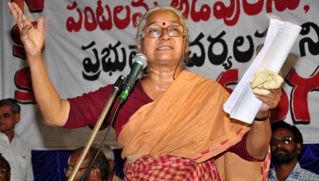 Social activist Medha Patkar announces support to Arvind Kejriwal-led Aam Aadmi Party (AAP)