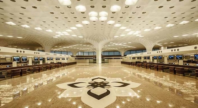 Mumbai's brand-new airport terminal -T2, built at a cost of over 12,500 crores